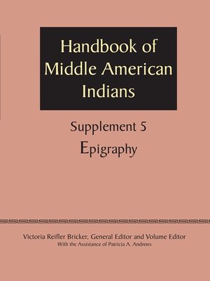 cover image of Supplement to the Handbook of Middle American Indians, Volume 5